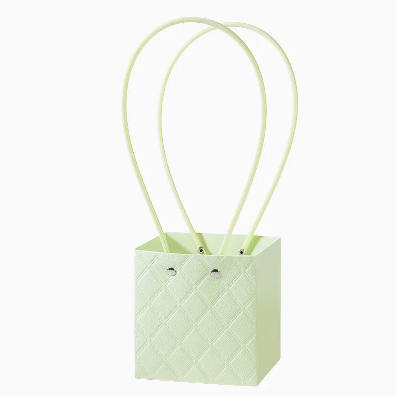 Flower tote bag portable