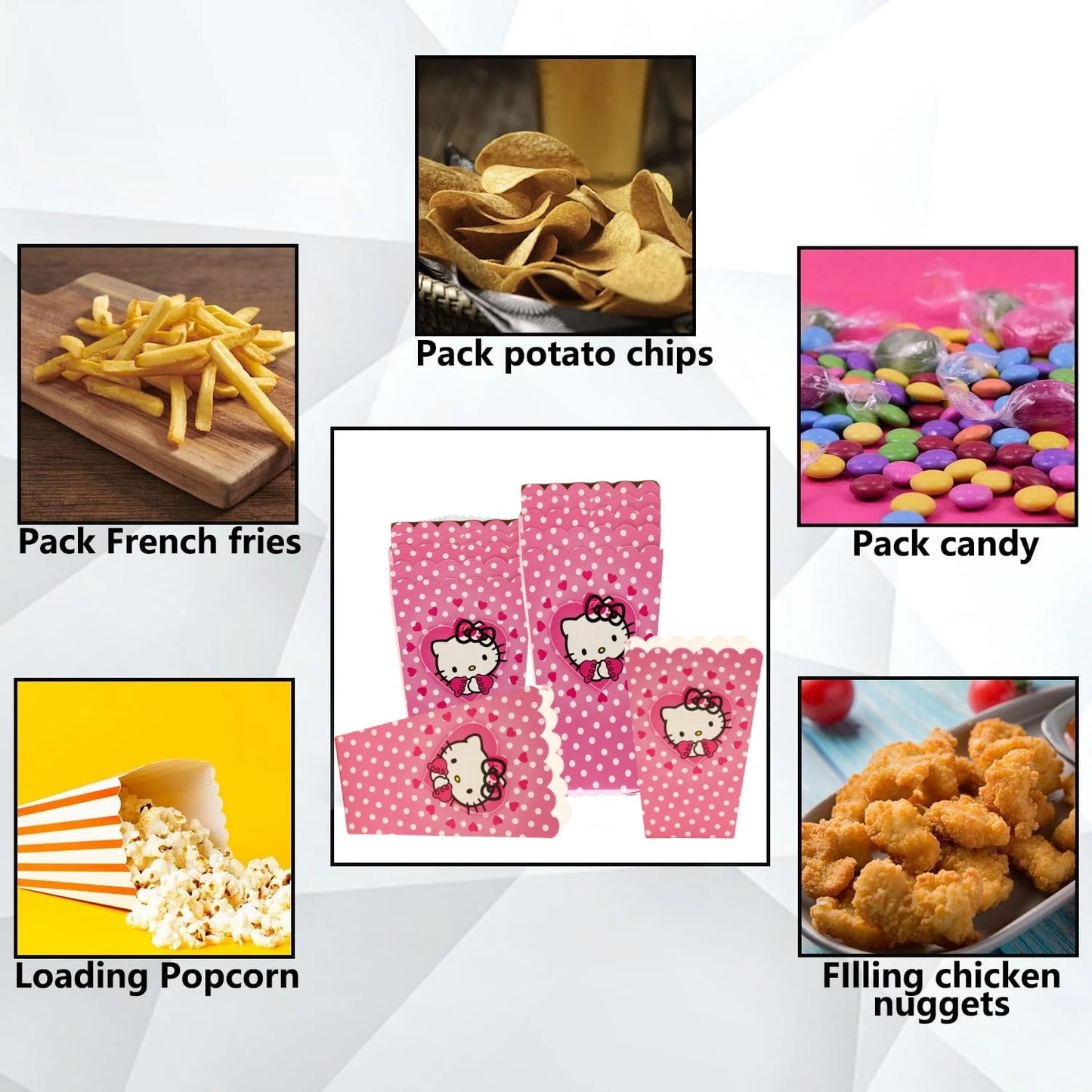 Hello Kitty popcorn box
