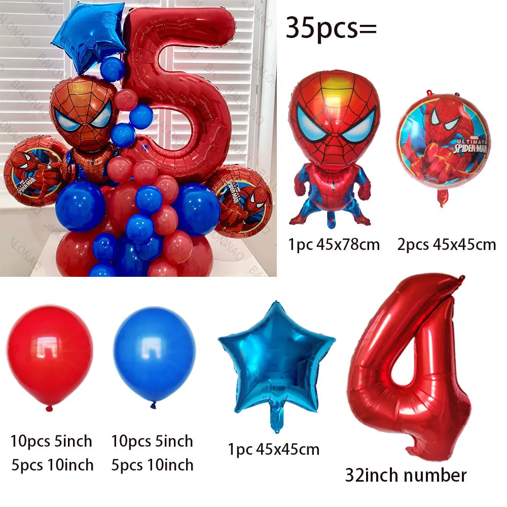 Spiderman Foil Helium