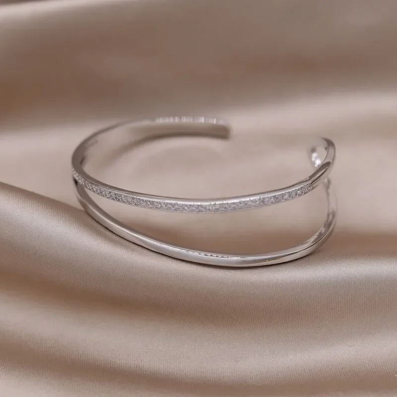 French design zircon bracelet