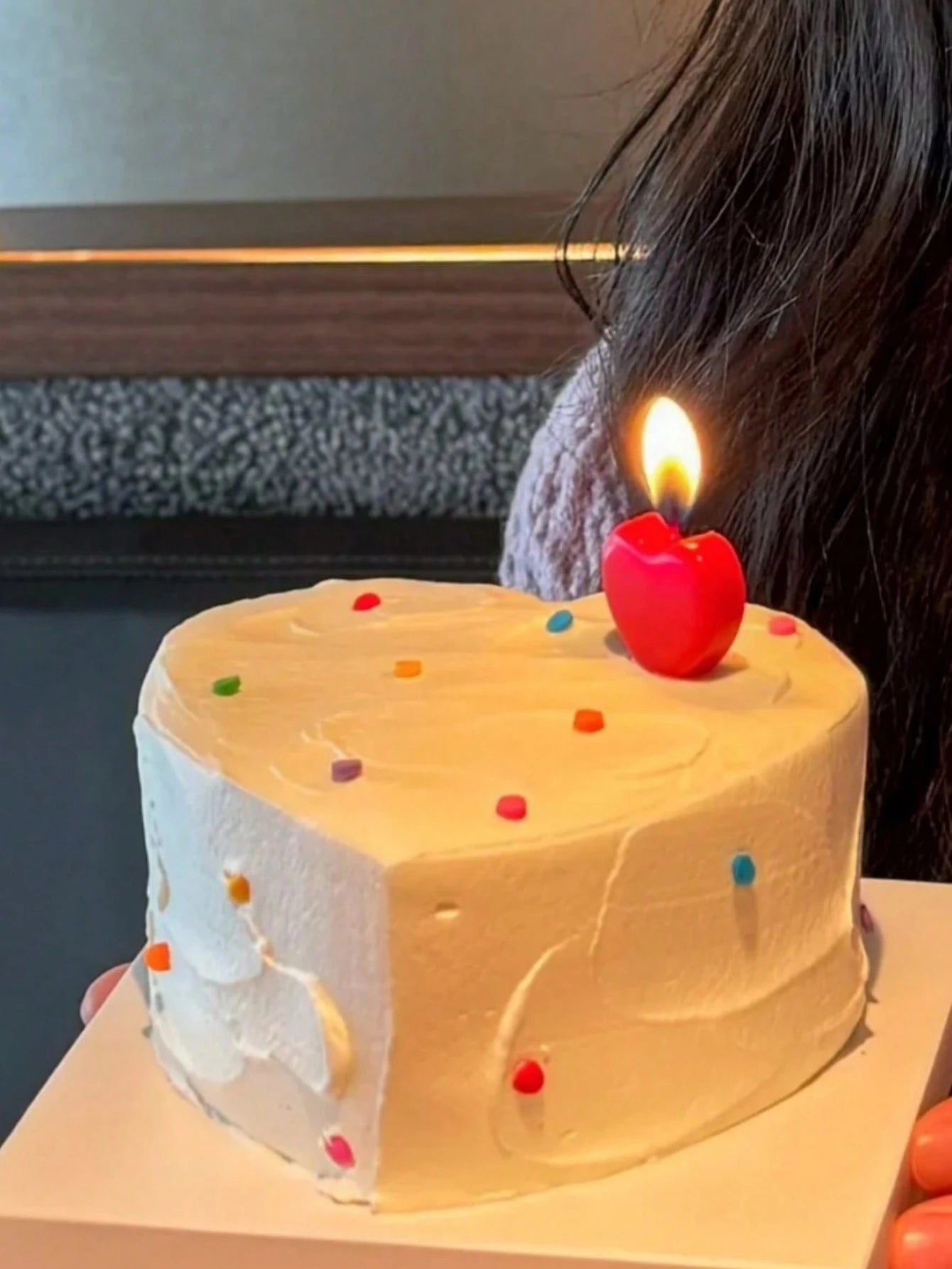 Heart candles