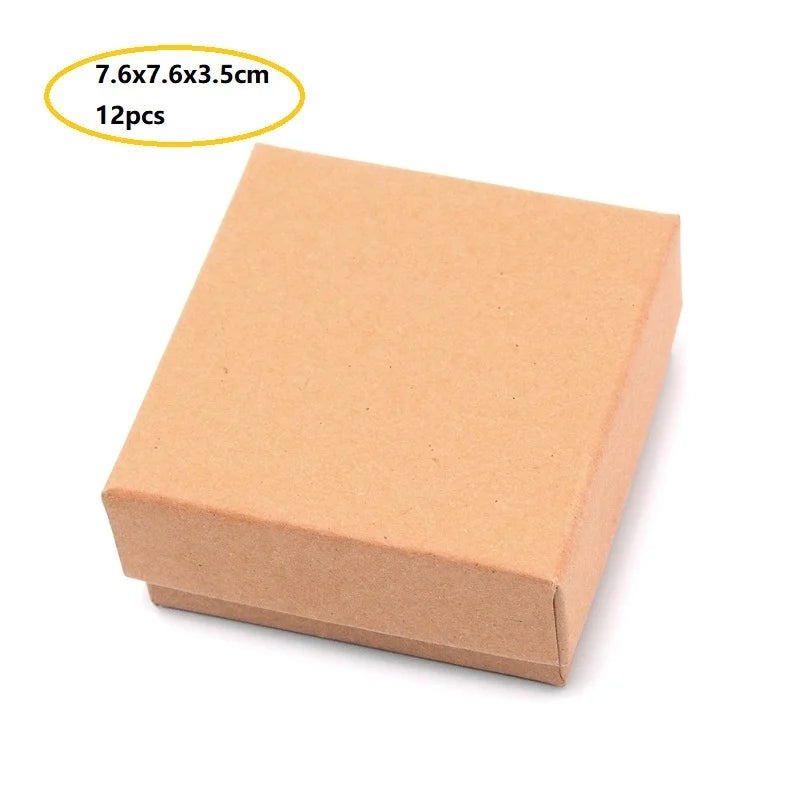 24 Pcs Jewelry Boxes 3.54× 3.54 x 1.18