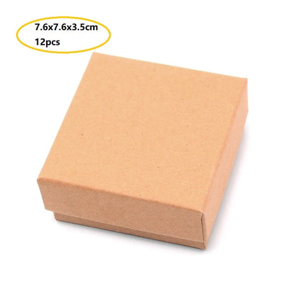 24 Pcs Jewelry Boxes 3.54× 3.54 x 1.18