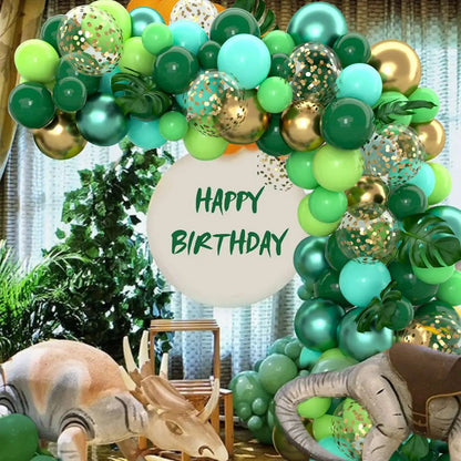 Jungle Green alloons Arch Kit