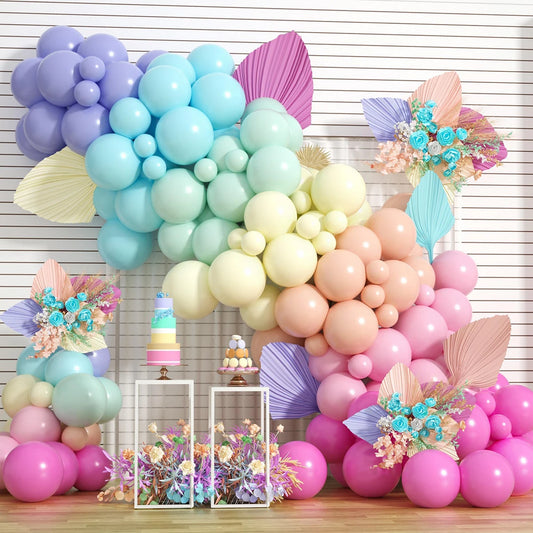 Macaron balloons  arch kit