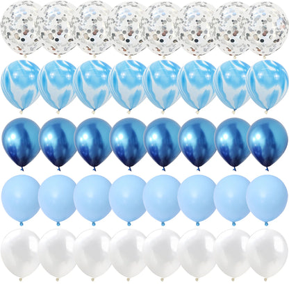 Agate Marble Balloons 40 Pcs