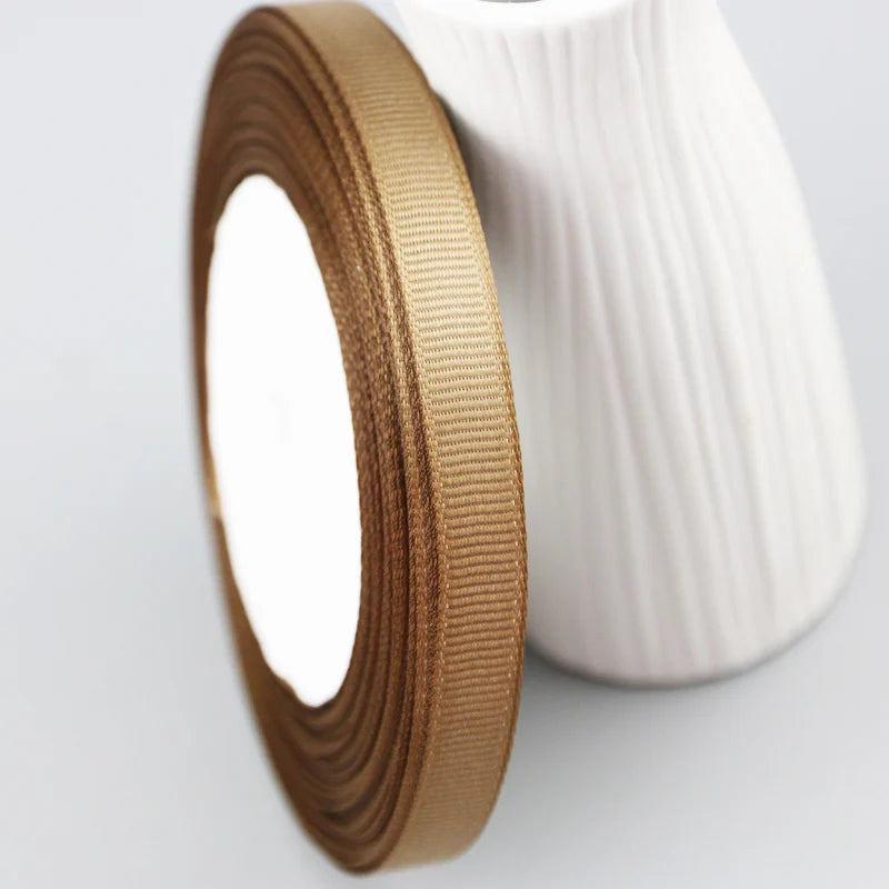 Grosgrain fabric ribbon gift wrap (25 yards/roll) 10mm