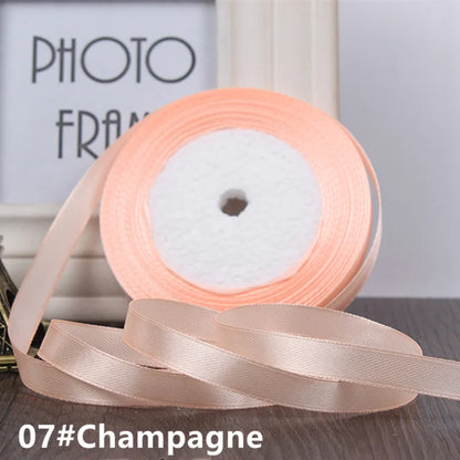 25Yards/Roll Grosgrain Satin ribbons  wide6mm-50mm