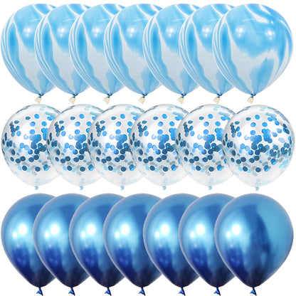 Agate Marble Balloons 40 Pcs