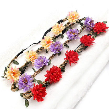 Flower crown hairband