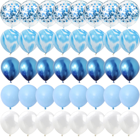 Agate Marble Balloons 40 Pcs