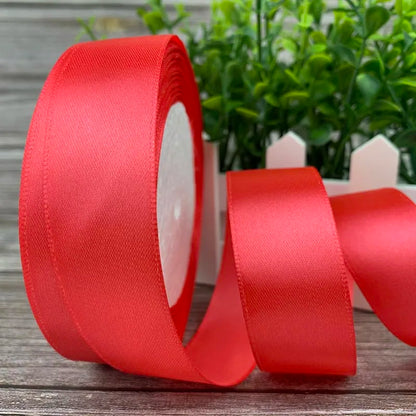 Satin ribbons 25 Yards/Roll