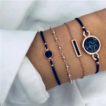Handmade weave long  bracelet