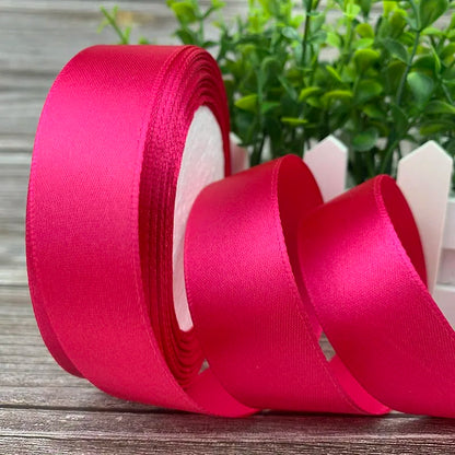 Satin ribbons 25 Yards/Roll