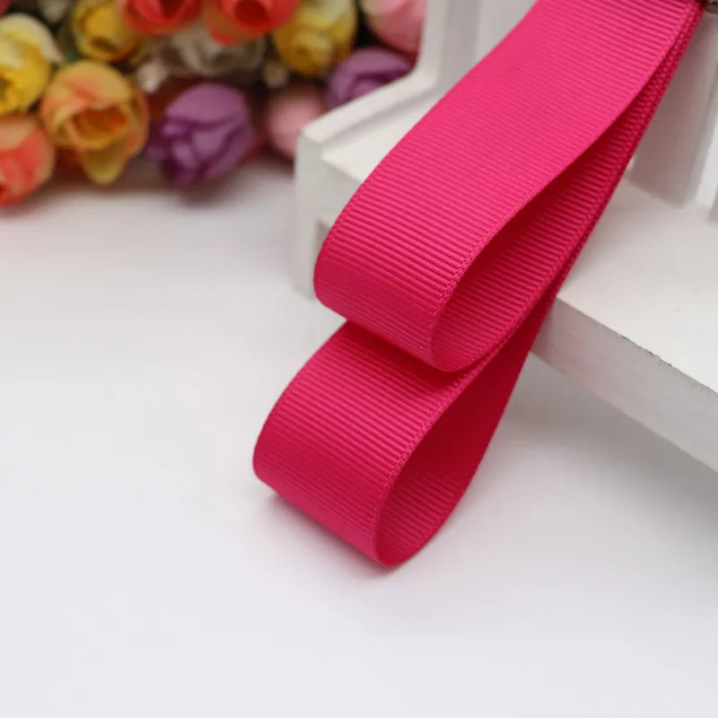 Solid color grosgrain 1-1/2" 38MM/25MM 10Yards Ribbons