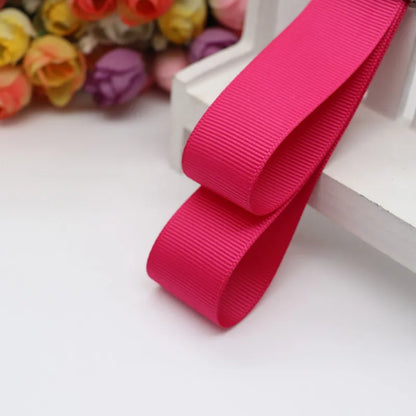 Solid color grosgrain 1-1/2" 38MM/25MM 10Yards Ribbons