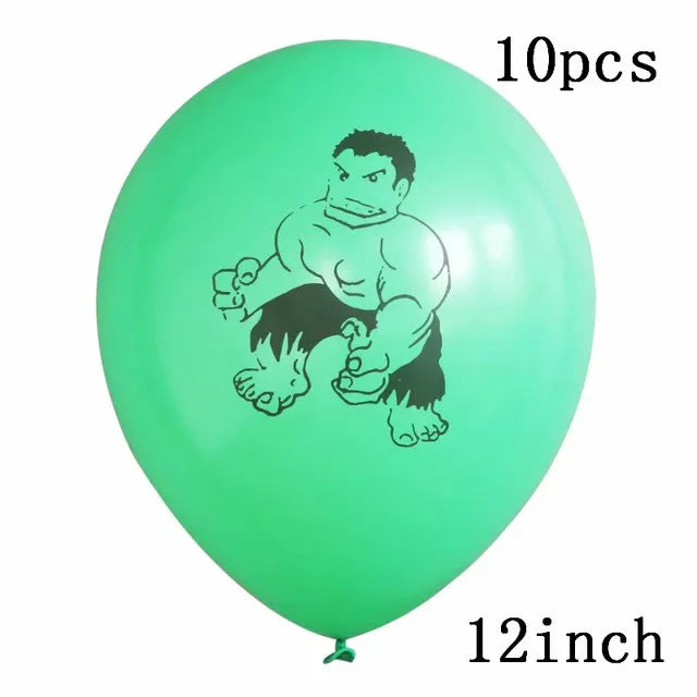 3D Superhero Foil Balloons – Spiderman & Iron Man