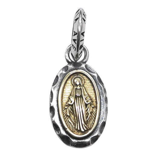 Virgin Mary medal pendant