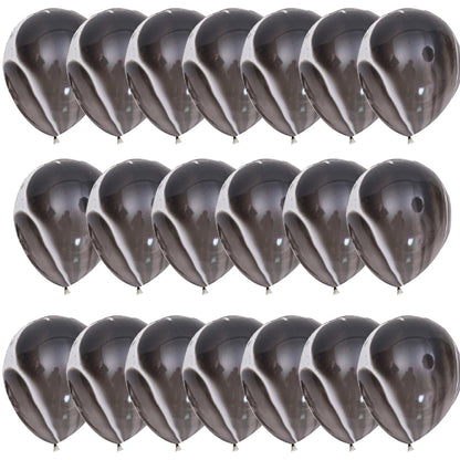 Agate Marble Balloons 40 Pcs