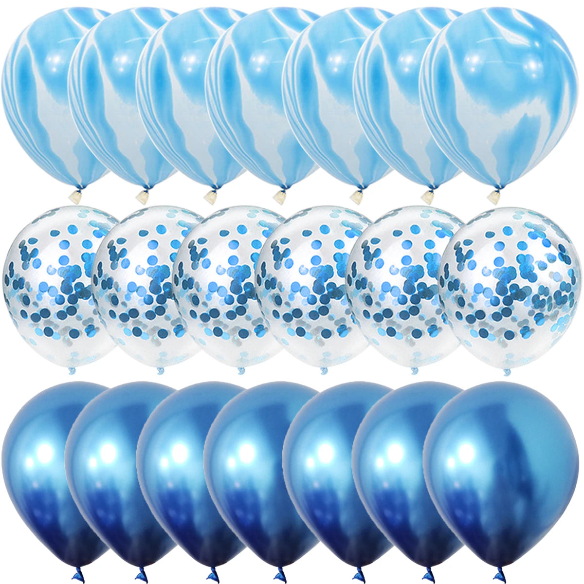 Agate Marble Balloons 40 Pcs