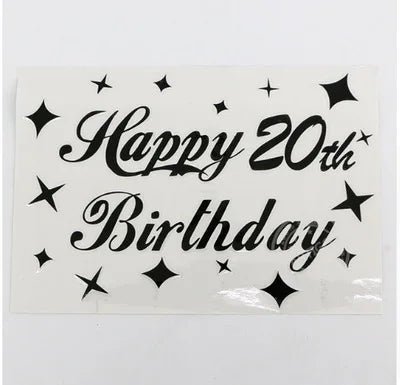 1set Bobo balloon helium Baby Shower decoration 24inch