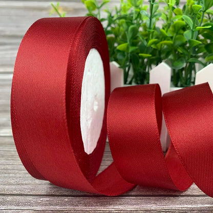 Satin ribbons 25 Yards/Roll