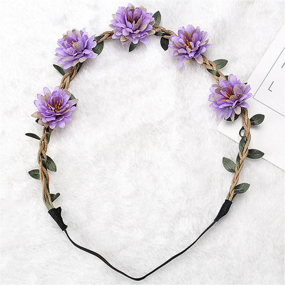 Flower crown hairband