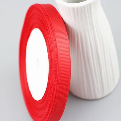Grosgrain fabric ribbon gift wrap (25 yards/roll) 10mm