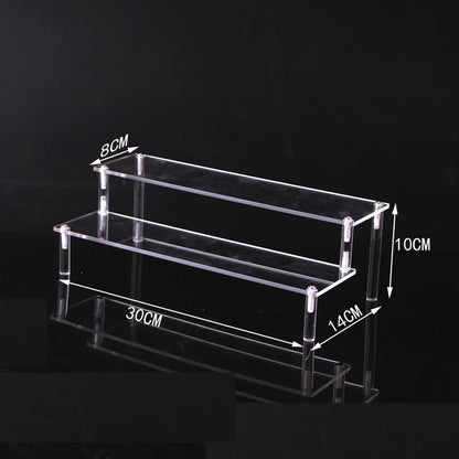 1-5 Tier Clear Acrylic Display Stand