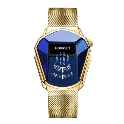 Hoursly brand technology fashion Quartz luxury watch for men