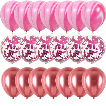 Agate Marble Balloons 40 Pcs