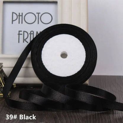 25Yards/Roll Grosgrain Satin ribbons  wide6mm-50mm