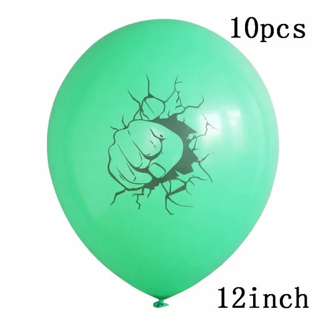 3D Superhero Foil Balloons – Spiderman & Iron Man