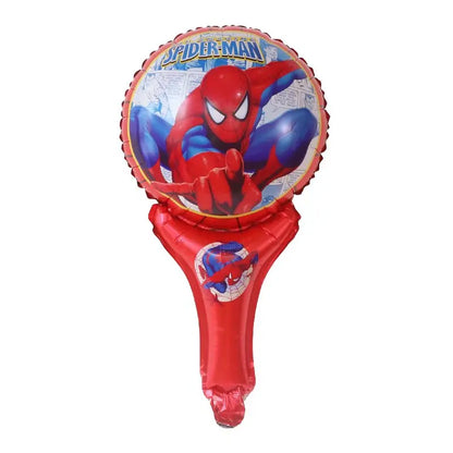 3D Superhero Foil Balloons – Spiderman & Iron Man