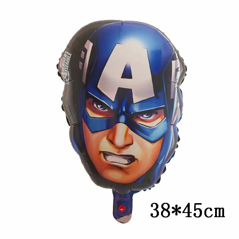 3D Superhero Foil Balloons – Spiderman & Iron Man