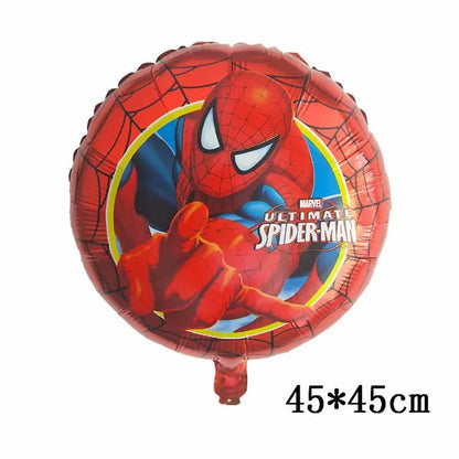 3D Superhero Foil Balloons – Spiderman & Iron Man