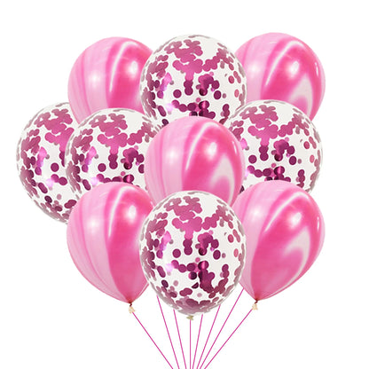 Agate Marble Balloons 40 Pcs
