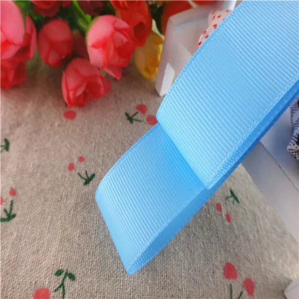 Solid color grosgrain 1-1/2" 38MM/25MM 10Yards Ribbons