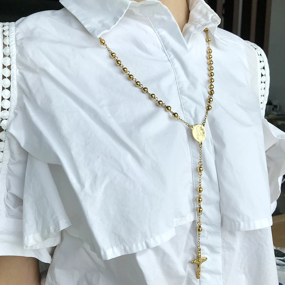 Rosary of the Virgin Mary necklace
