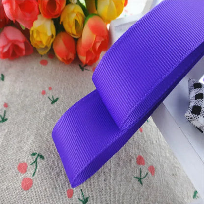 Solid color grosgrain 1-1/2" 38MM/25MM 10Yards Ribbons