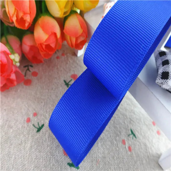 Solid color grosgrain 1-1/2" 38MM/25MM 10Yards Ribbons