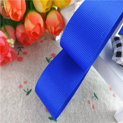Solid color grosgrain 1-1/2" 38MM/25MM 10Yards Ribbons