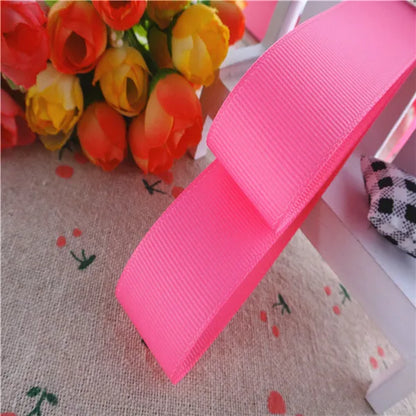 Solid color grosgrain 1-1/2" 38MM/25MM 10Yards Ribbons
