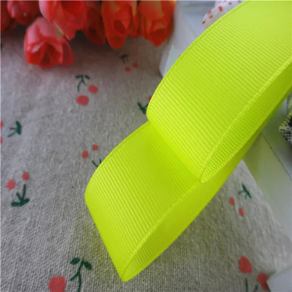 Solid color grosgrain 1-1/2" 38MM/25MM 10Yards Ribbons