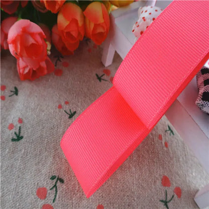Solid color grosgrain 1-1/2" 38MM/25MM 10Yards Ribbons