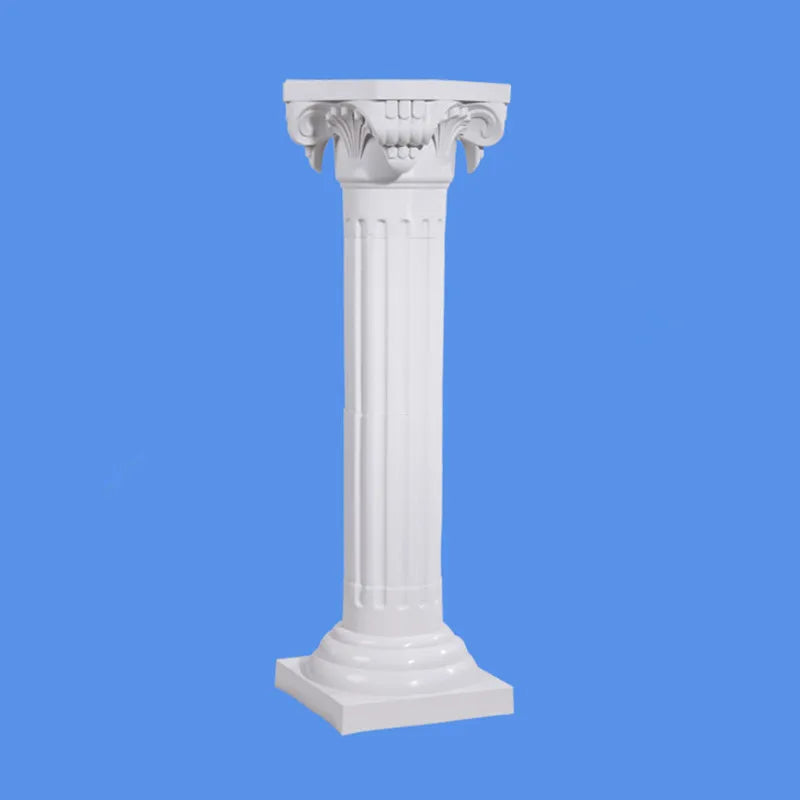 Roman plastic white pillars for decoration 65cm 113cm