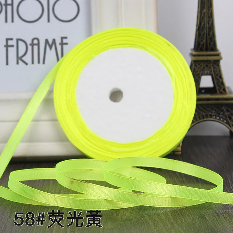 6MM Silk Satin ribbon  (22M)