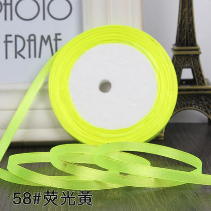 6MM Silk Satin ribbon  (22M)