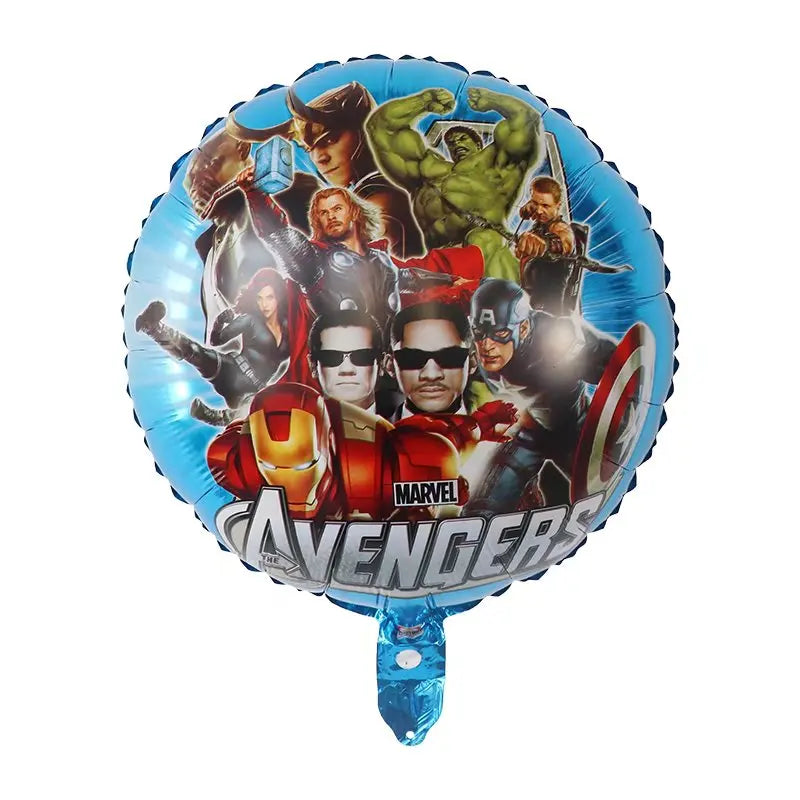 3D Superhero Foil Balloons – Spiderman & Iron Man