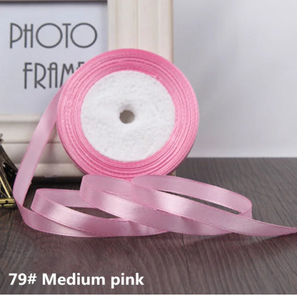 25Yards/Roll Grosgrain Satin ribbons  wide6mm-50mm
